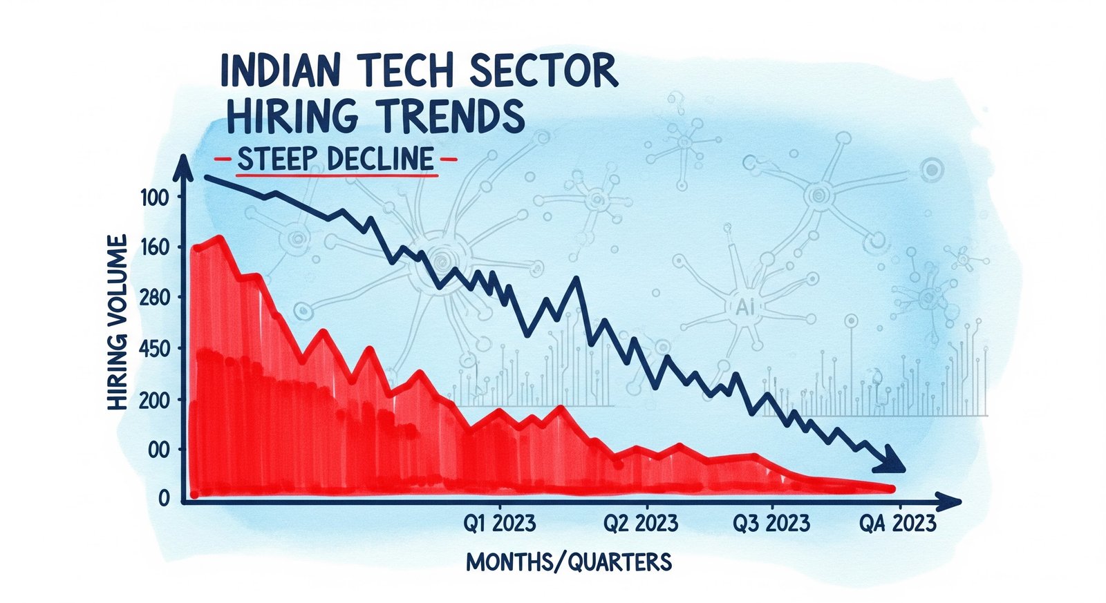 India Tech Hiring Hits Near Five Year Low in 2026 - A Deep Dive into Causes Impacts and Future Prospects
