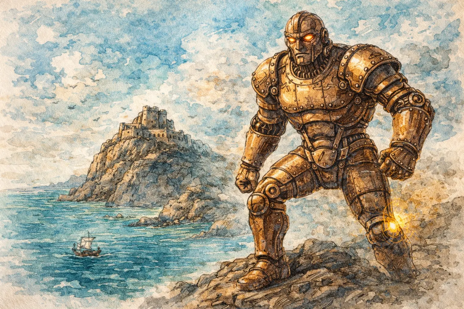 Talos of Greek Mythology: Was This the World’s First Robot Concept?
